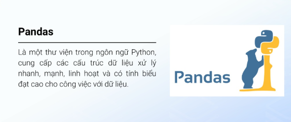 Pandas, Python,  thư viện mã nguồn mở trong Python